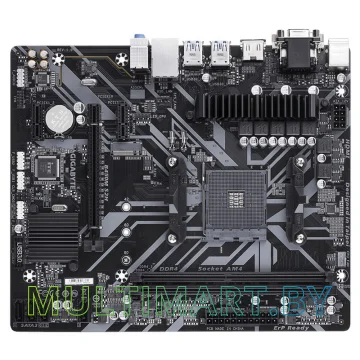 Материнская плата Gigabyte B450M S2H (rev. 1.0)